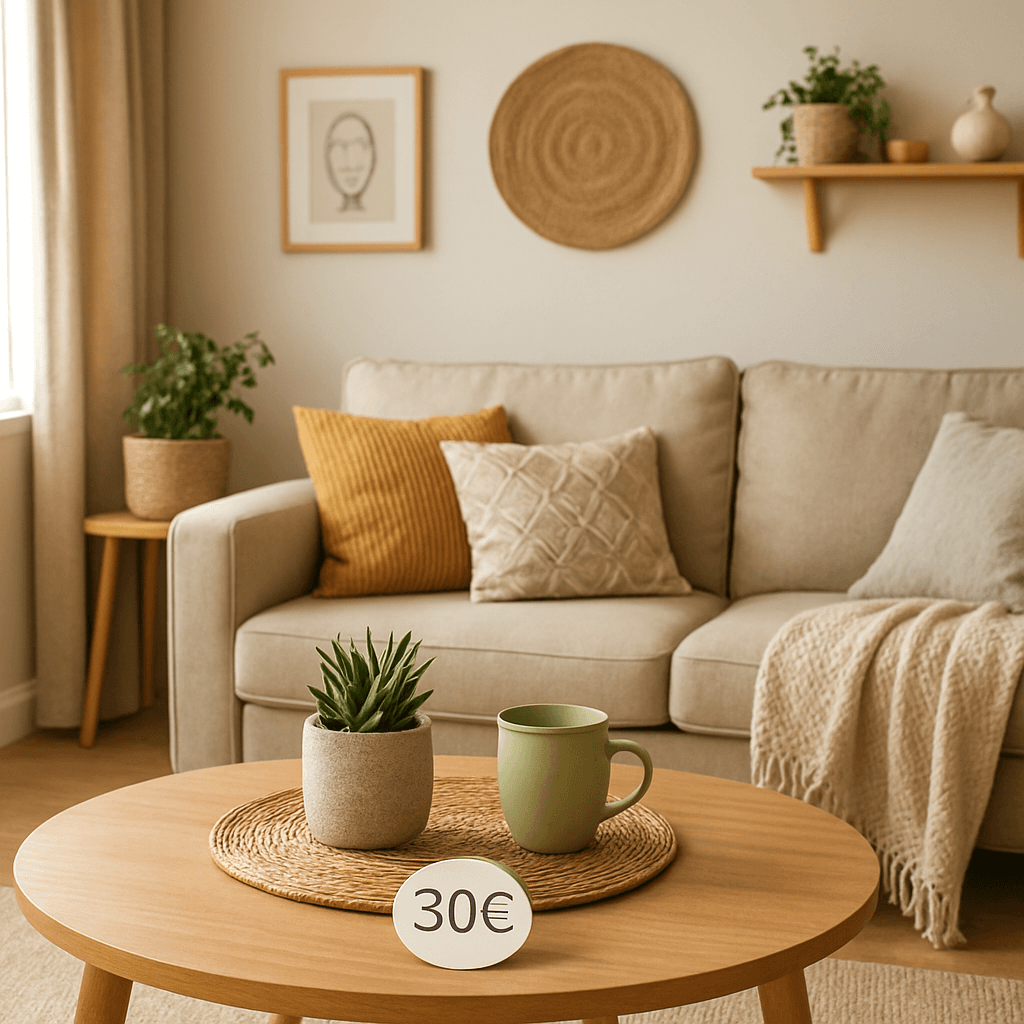Relooker un salon avec 30€ : 10 idées déco pas chères