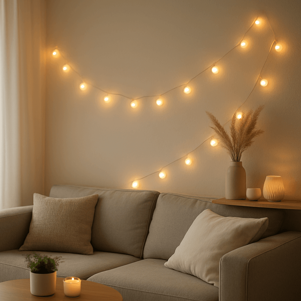 Guirlandes lumineuses : 9 poses sans percer, effet waouh