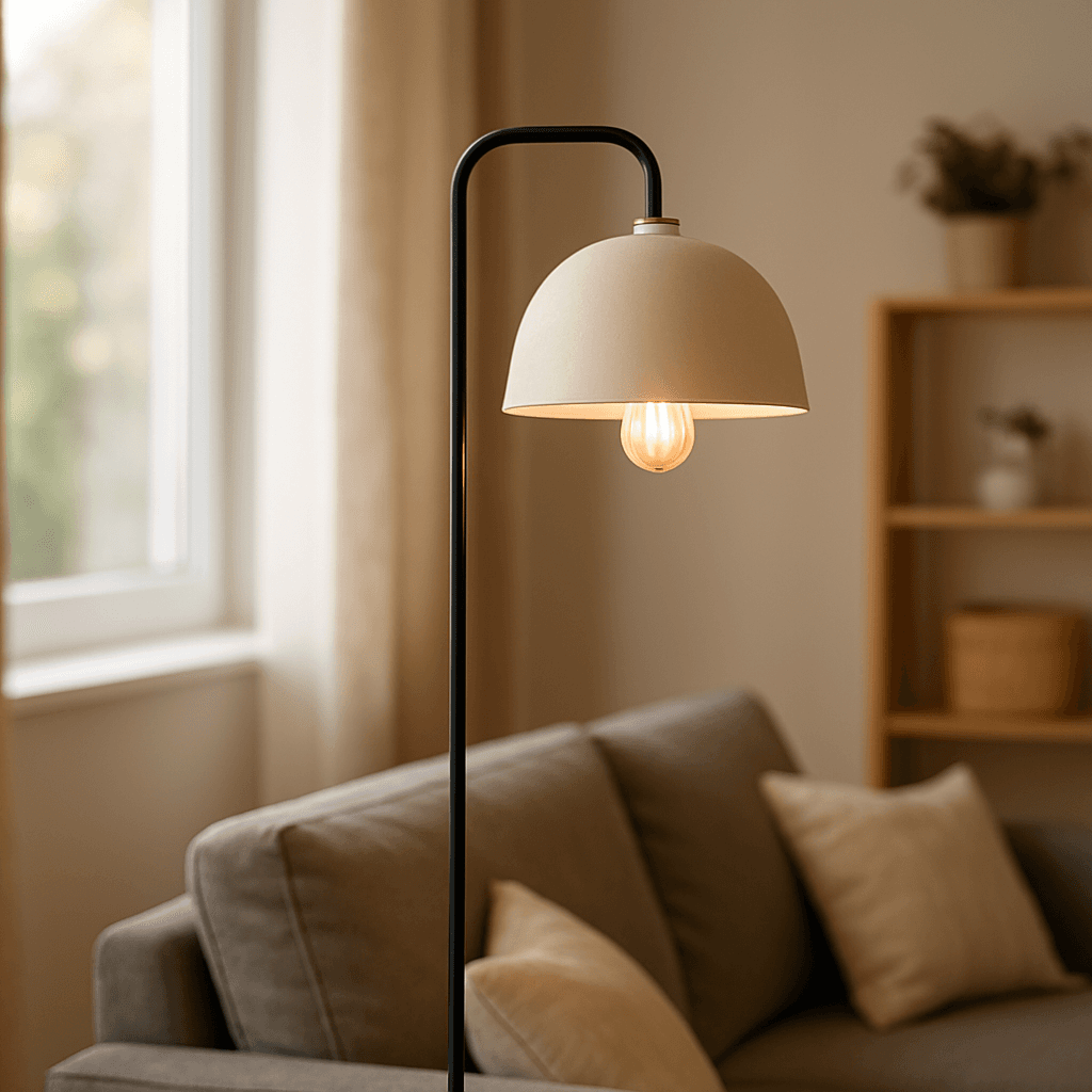Lampadaire de lecture : hauteur, abat-jour et ampoule
