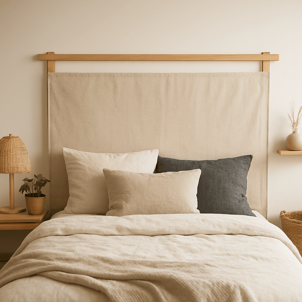 Tête de lit DIY sans percer : 9 idées faciles et chic