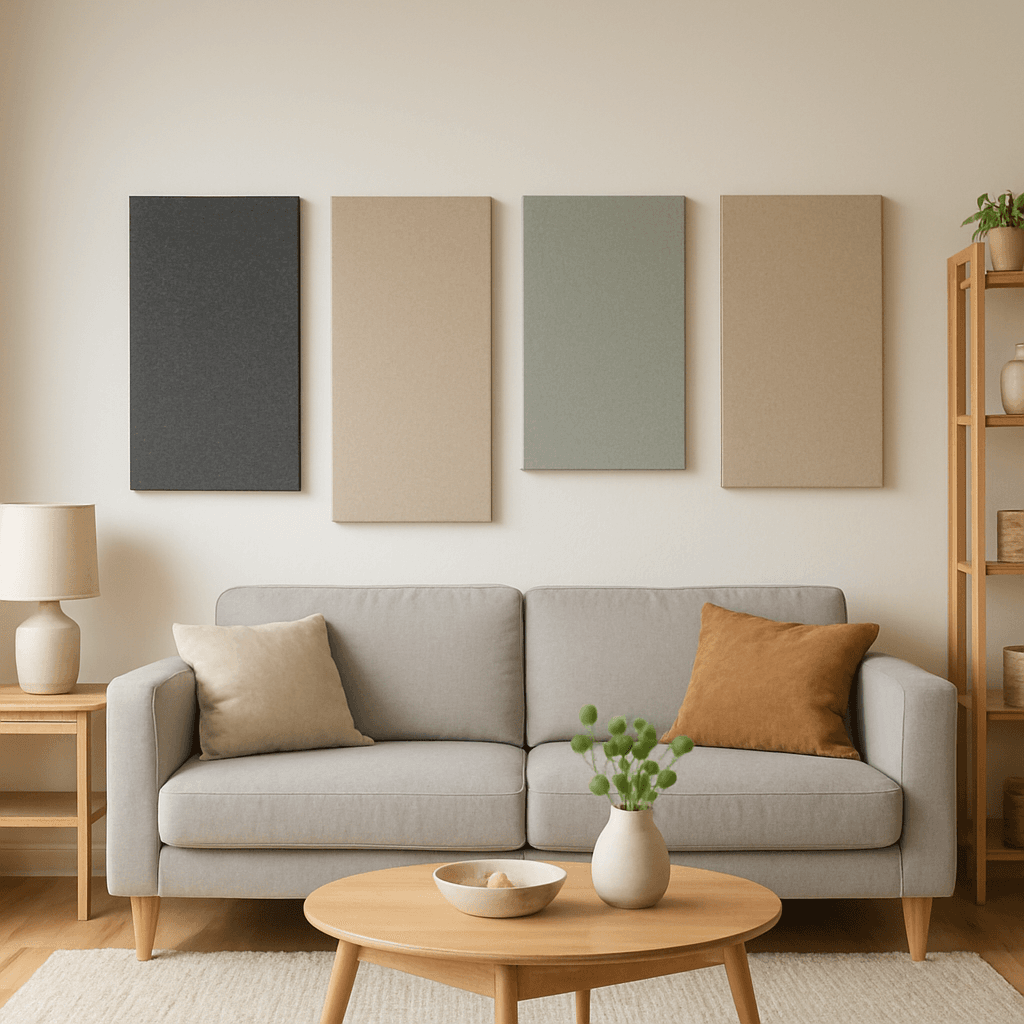 Panneaux muraux acoustiques : réduire l'écho avec style