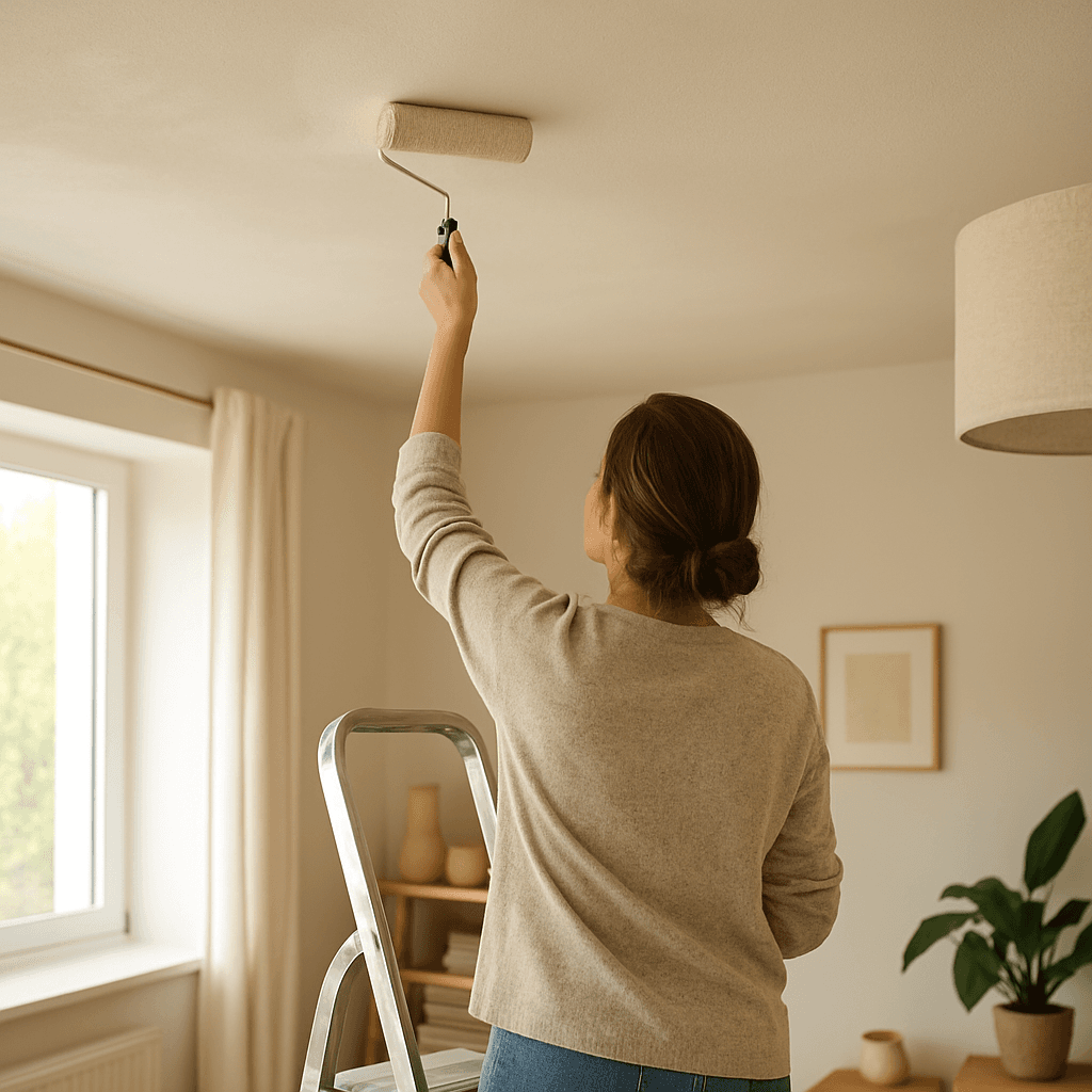 Peindre un plafond bas : 9 astuces pour l'agrandir