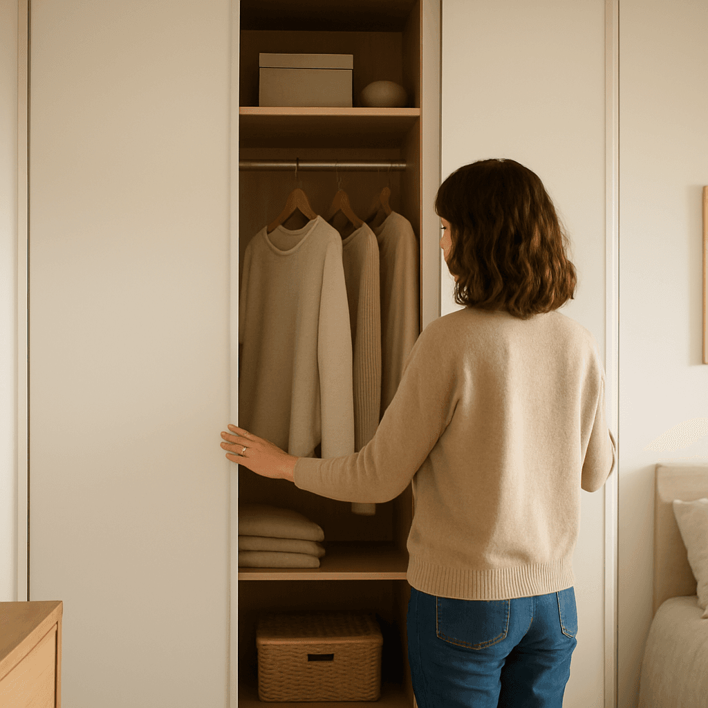 Placard coulissant : optimiser l'intérieur sans gros travaux