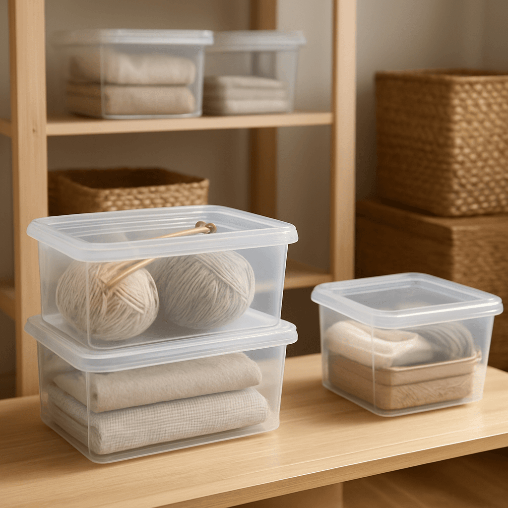 Boîtes transparentes : rangez malin et retrouvez tout vite