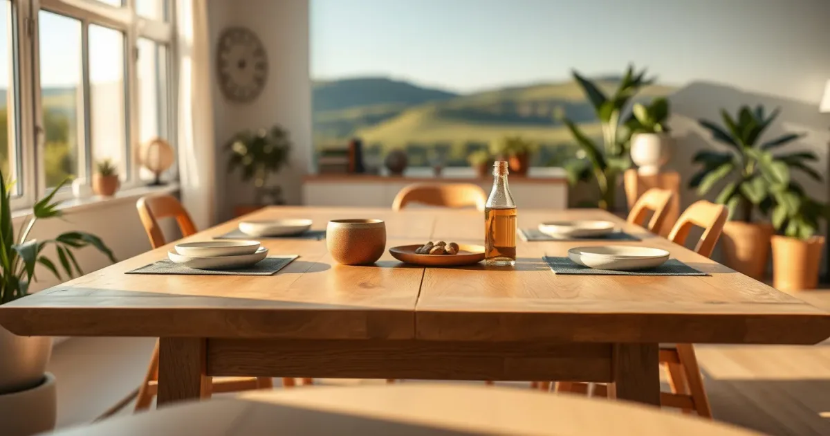 Table extensible : la bonne taille pour recevoir sans stress