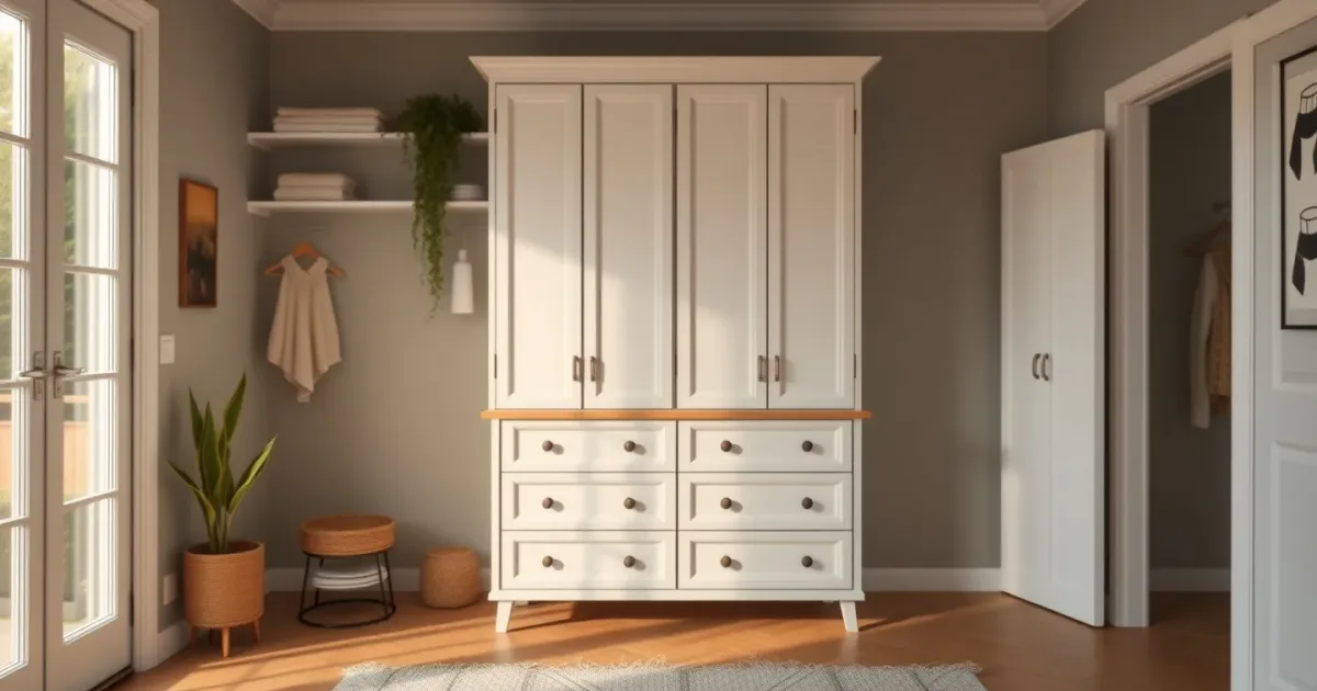 Dressing sans porte : 9 astuces pour un rendu nickel