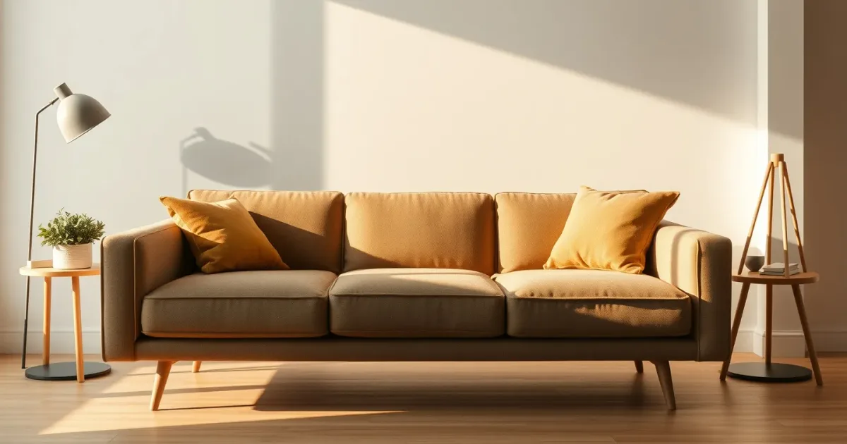 Profondeur d'assise du canapé : quelle mesure choisir ?