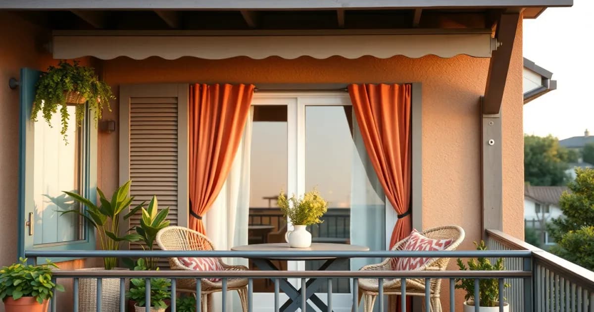 Brise-vue de balcon : 9 idées stylées sans effet camping