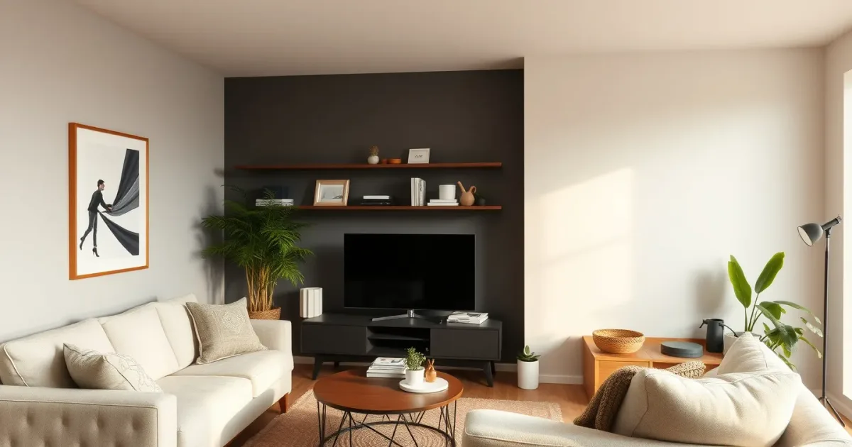 Salon contemporain : 9 astuces pour cacher les câbles