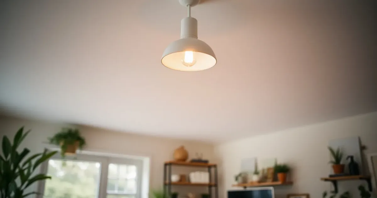 Plafonnier trop agressif ? 9 astuces pour une lumière douce