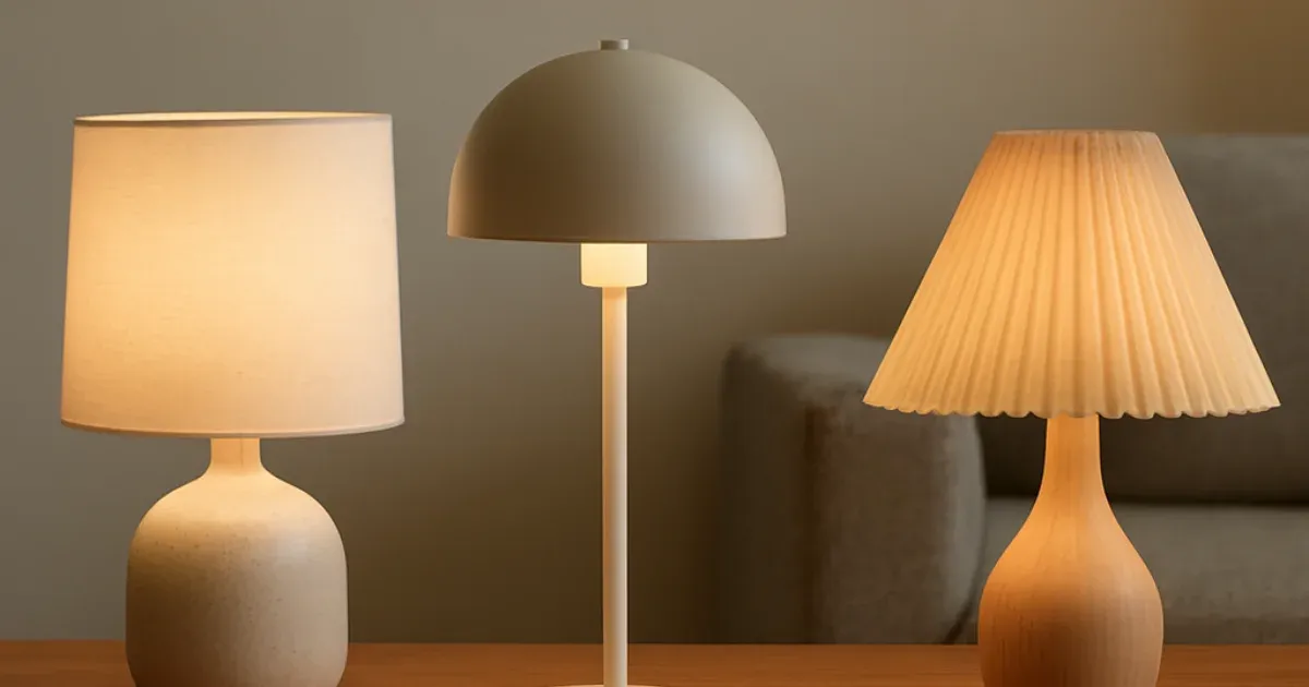 Lampes de table