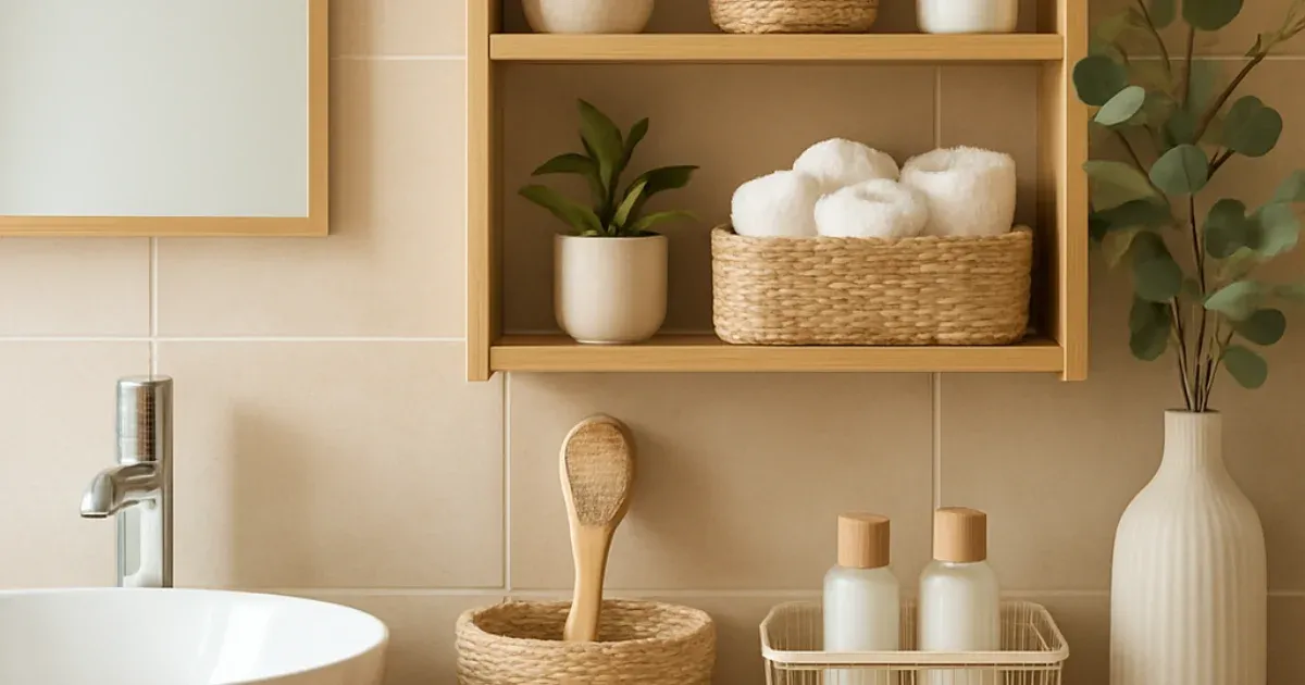 Organisation salle de bain